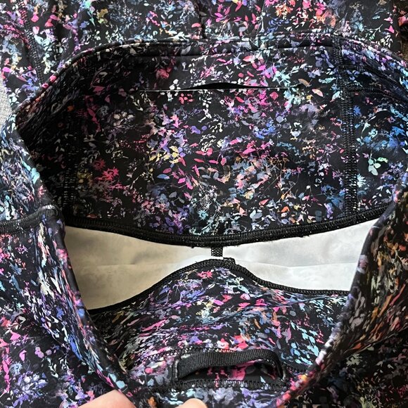 Lululemon Base Pace High Rise Tight Leggings - Women's Size 6 - Blossom Multi - Picture 5 of 10